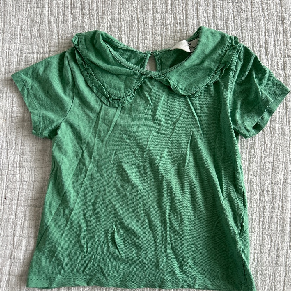 H&M collared shirt size 5/6 - 100% cotton
